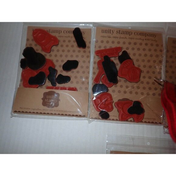 LOT Unity Stamps Sets Bunny Hugs Woodland Little Outer space Birdie Ladies Lads - Picture 8 of 8